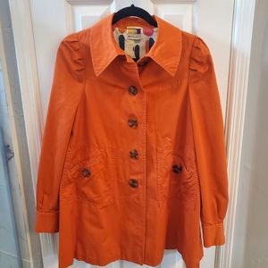 Elevenses Oragne Coat